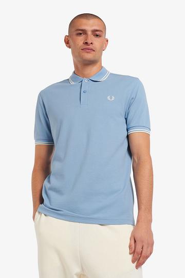 Pánské Polo Triko Fred Perry M3600 Blankyt | CZ 1609LISH